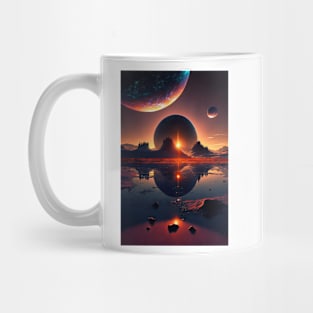 Sunset on Mars 2132 Mug